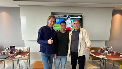 Gareca se reunió con Cabral