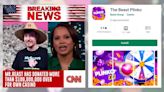 ...Fact Check: Rumor Claims MrBeast Launched Casino App 'The Beast Plinko' with Endorsements from Andrew Tate and The Rock...