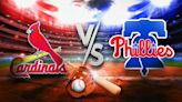 Cardinals vs Phillies prediction, odds, pick