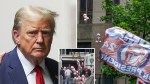 Pro-Trump artist releases 100 penis-shaped balloons with faces of Alvin Bragg, Judge Merchan on them