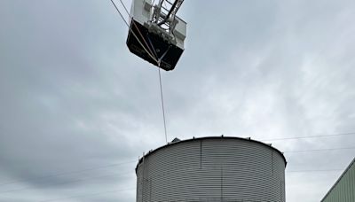 Man trapped in grain silo near Salem freed after 3 hours