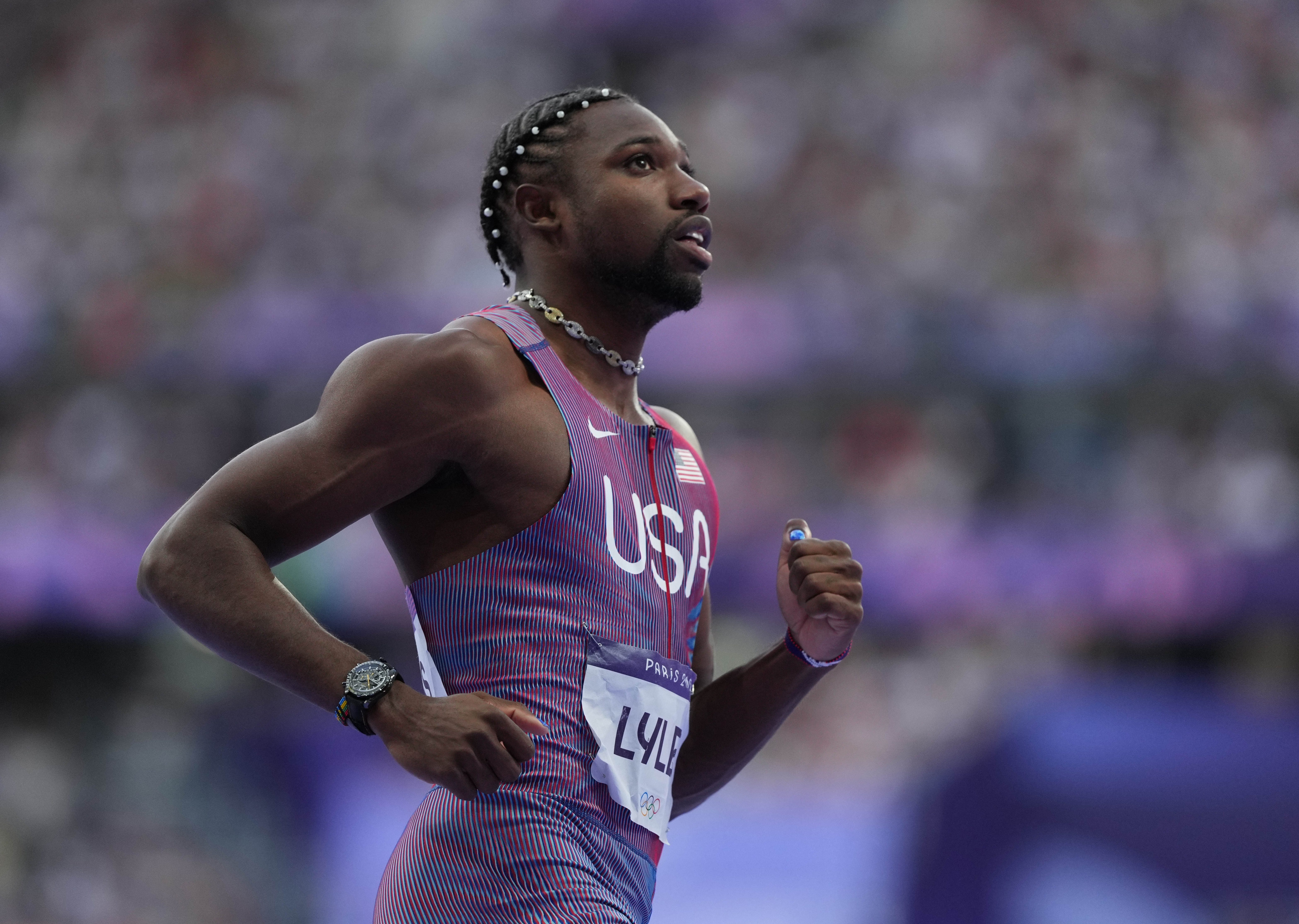 Men's 100m final results: Noah Lyles wins gold in photo finish at 2024 Paris Olympics
