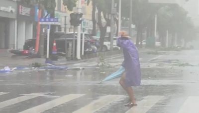 影／摩羯登陸接二連三！中媒：雨下到模糊