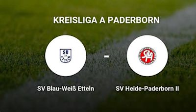 2:7 – SV Blau-Weiß Etteln erleidet üble Pleite gegen SV Heide-Paderborn II