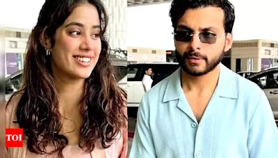 Did Janhvi Kapoor just confirm her relationship with Shikhar Pahariya? Actress says, 'Main abhi jis shikhar pe hu....' | Hindi Movie News - Times of India