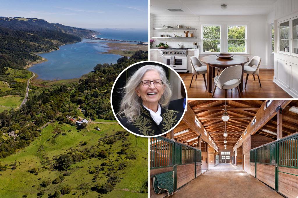 Annie Leibovitz lists California farm for $8.99M just 5 years after buying it