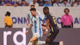 Messi jugó condicionado y terminó con molestias - Diario Hoy En la noticia