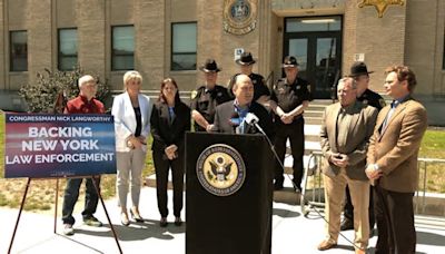 Rep. Langworthy in Elmira: “Our law enforcement officers are under attack”