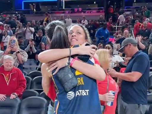 Caitlin Clark's Postgame Reunion with Former Iowa Teammate Brings Fans to Tears