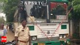 Andhra man steals bus to meet wife, lands in police net | Vijayawada News - Times of India