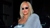 Rihanna Dresses Up in Cool Blue Look to Celebrate Son RZA’s 2nd Birthday in NYC