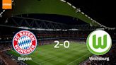 Tres puntos para el equipo local: Bayern de Múnich 2-0 VfL Wolfsburg