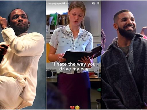 Drake responds to Kendrick Lamar’s six-minute diss track with 10 Things I Hate About You clip