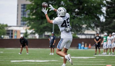 BYU WR Tei Nacua Makes Highlight Catch Reminiscent of His Brother Puka