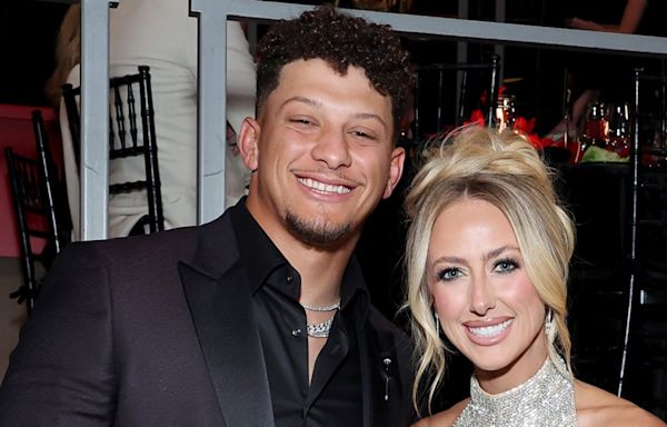 Patrick Mahomes Kisses Wife Brittany Mahomes on the Cheek During Romantic Boat Ride in Portugal