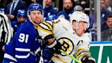 Marchand stars again, Swayman solid as Bruins push disjointed Leafs to the brink