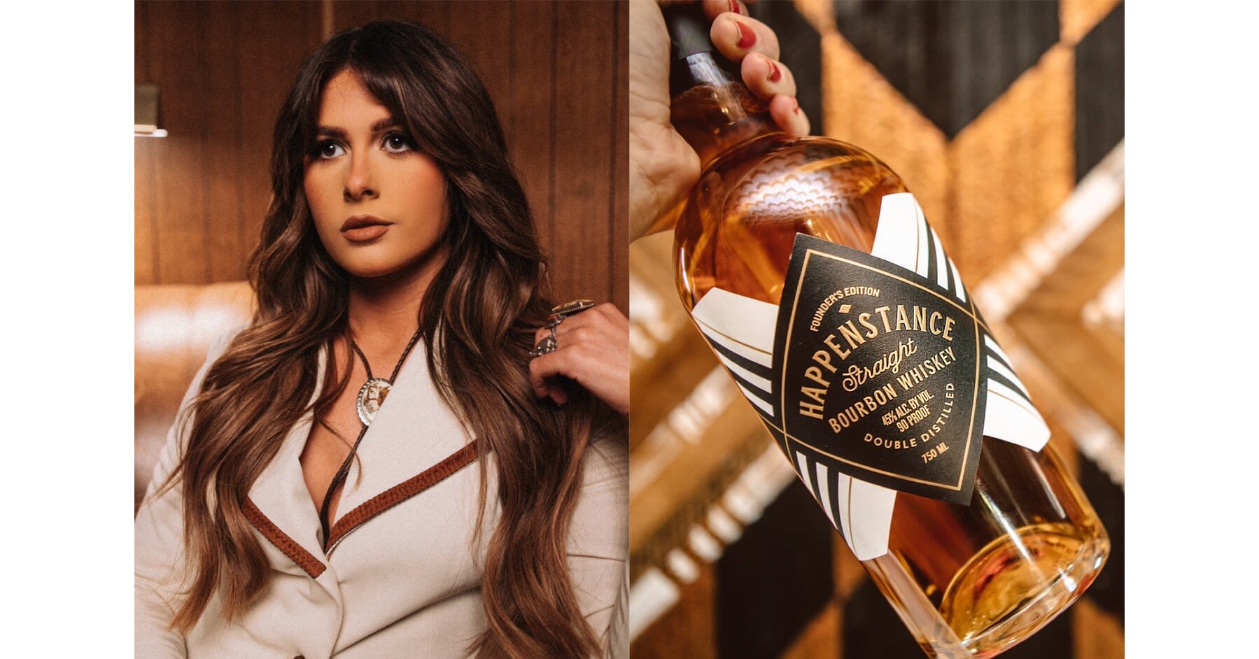 Country Music Artist Ella Langley's "the hungover tour" Announces Tour Sponsor Happenstance Whiskey