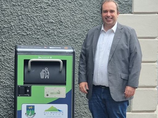 Wicklow towns becoming ‘greener and cleaner’ as more Bigbelly bins rolled out