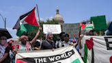 Thousands turn out for pro-Palestinian Nakba Day protest in downtown Austin