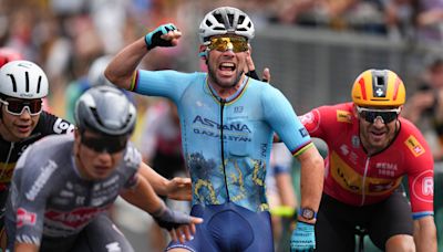 Mark Cavendish claims record-breaking 35th Tour de France stage win