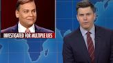 'Weekend Update' Anchor Colin Jost Clears Out George Santos' Wardrobe Of Fibs