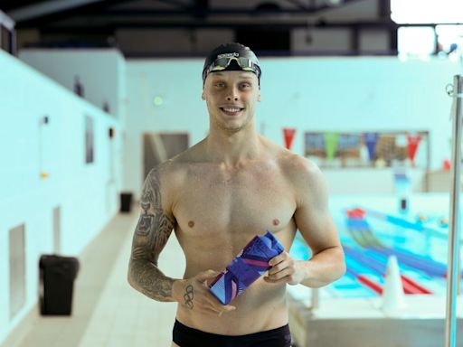 Olympian Matthew Richards says, ‘Being in the water keeps me calm'