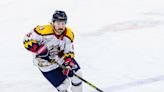 Peoria Rivermen beat Quad City with rookie driven by words written on his hockey stick