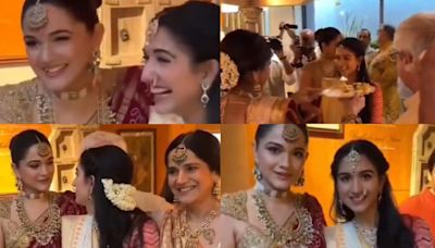 Anant Ambani-Radhika Merchant Wedding: Bride-to-be stuns in a traditional Gujarati look for graha shanti puja