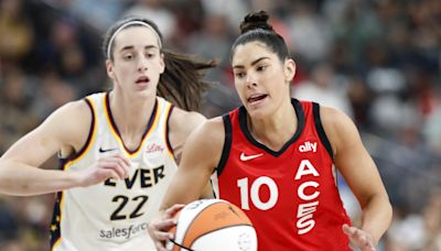 Plum scores 34 and Aces beat Fever 88-69 in front of the fifth-largest crowd in WNBA history