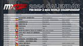 2024 FIM Motocross World Championship Calendar (Updated)
