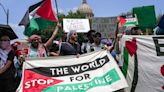 Thousands turn out for pro-Palestinian Nakba Day protest in downtown Austin