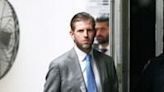 Eric Trump is attending his father Donald Trump's hush money trial