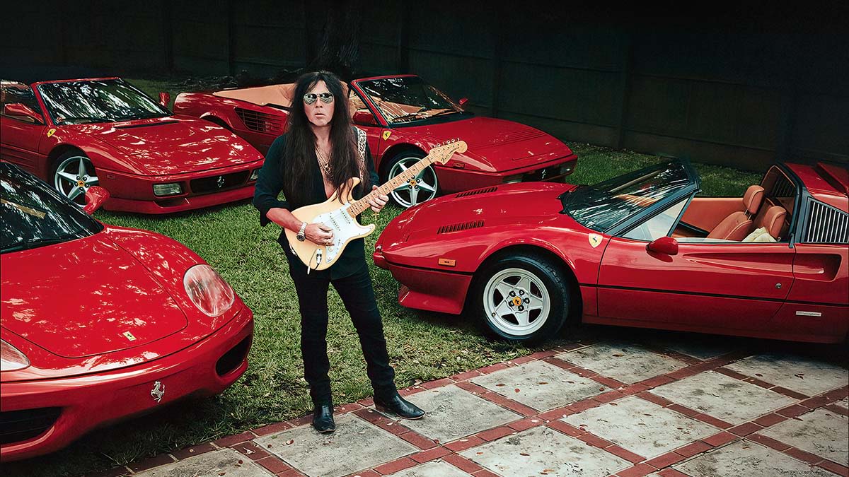 One of Yngwie Malmsteen's main Fender Strats is up for grabs – and it comes with a bonus 1983 Ferrari