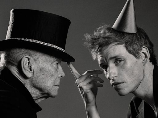 Emcee Squared: Joel Grey and Eddie Redmayne on ‘Cabaret’