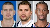 Jokic wins NBA's MVP award, his 3rd in 4 seasons. Gilgeous-Alexander and Doncic round out top 3