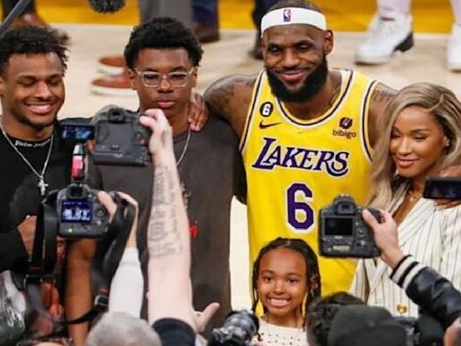 Watch: LeBron James' wife Savannah and daughter Zhuri celebrate USA's win over Canada with Kendrick Lamar's Not Like Us