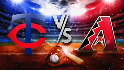 Twins vs. Diamondbacks prediction, odds, pick - 6/26/2024