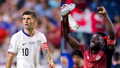 Christian Pulisic y Alphonso Davies compiten por el premio al jugador del año de Concacaf