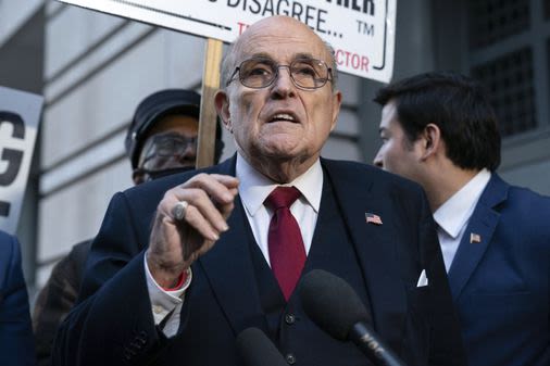 Judge says Rudy Giuliani bankruptcy case likely to be dismissed. But his debts aren’t going away. - The Boston Globe