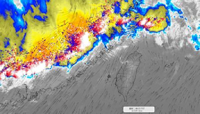 要變天了！1000公里閃電列車現身 雨將連下4天