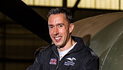 First picture of RAF pilot killed in Spitfire crash