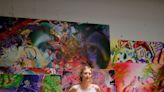 Lauren Quin Plays With Kaleidoscopic Abstraction in her L.A. Studio