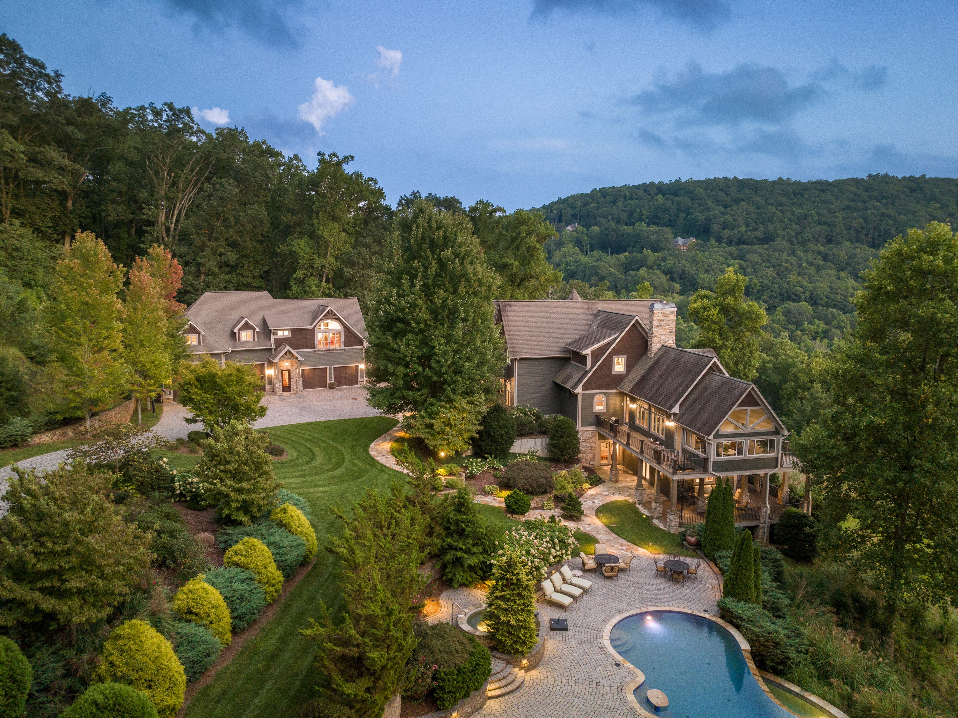 Top Asheville luxury home sales of 2024 feature infinity pools, elevators, second homes