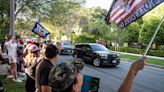 Donald Trump arrives in Beverly Hills to rake in campaign cash