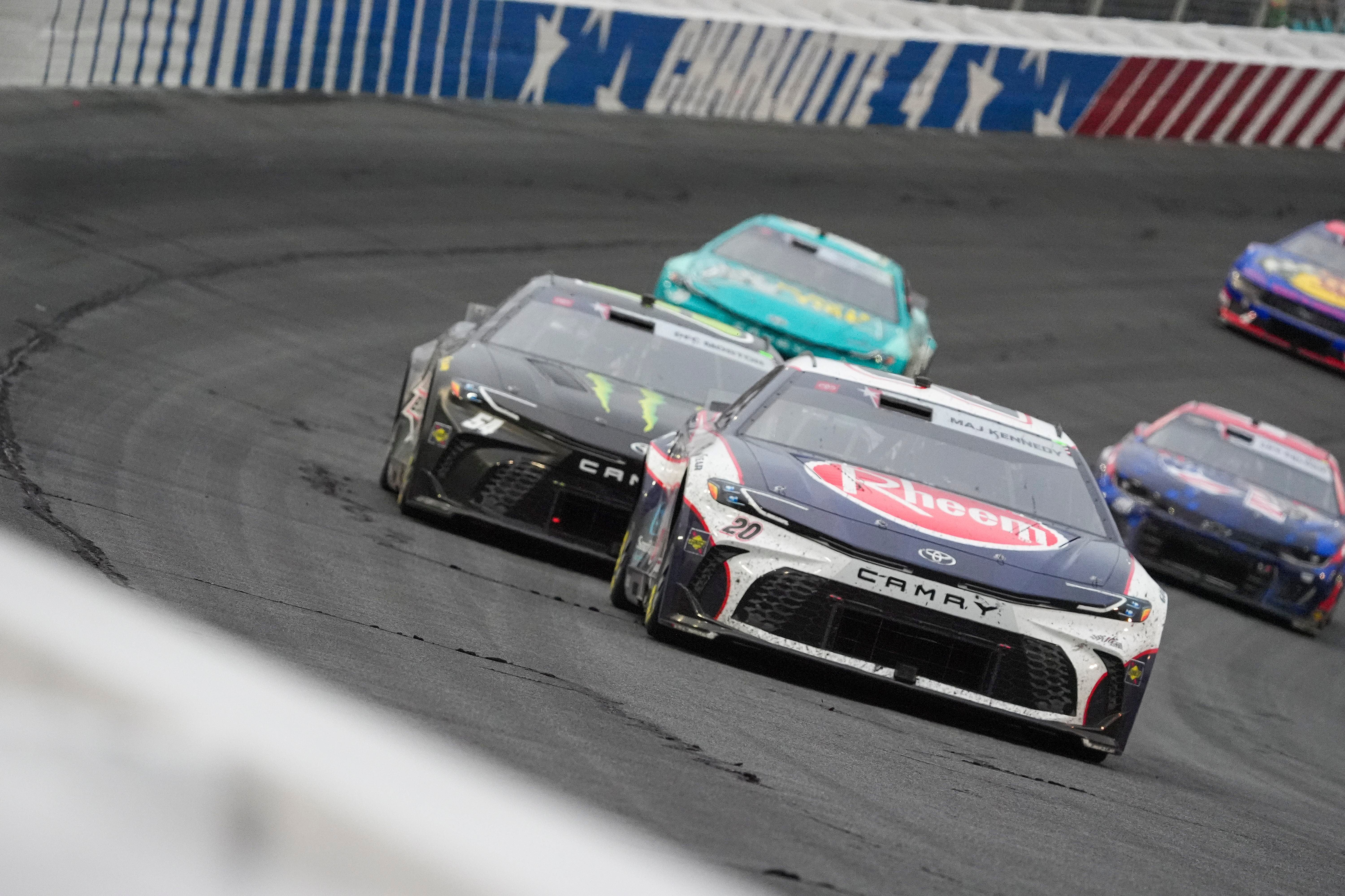 Christopher Bell prevails at NASCAR's rain-shortened Coca-Cola 600