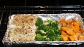 Pecan-Crusted Halibut bakes with sides of broccoli, sweet potatoes | Chattanooga Times Free Press