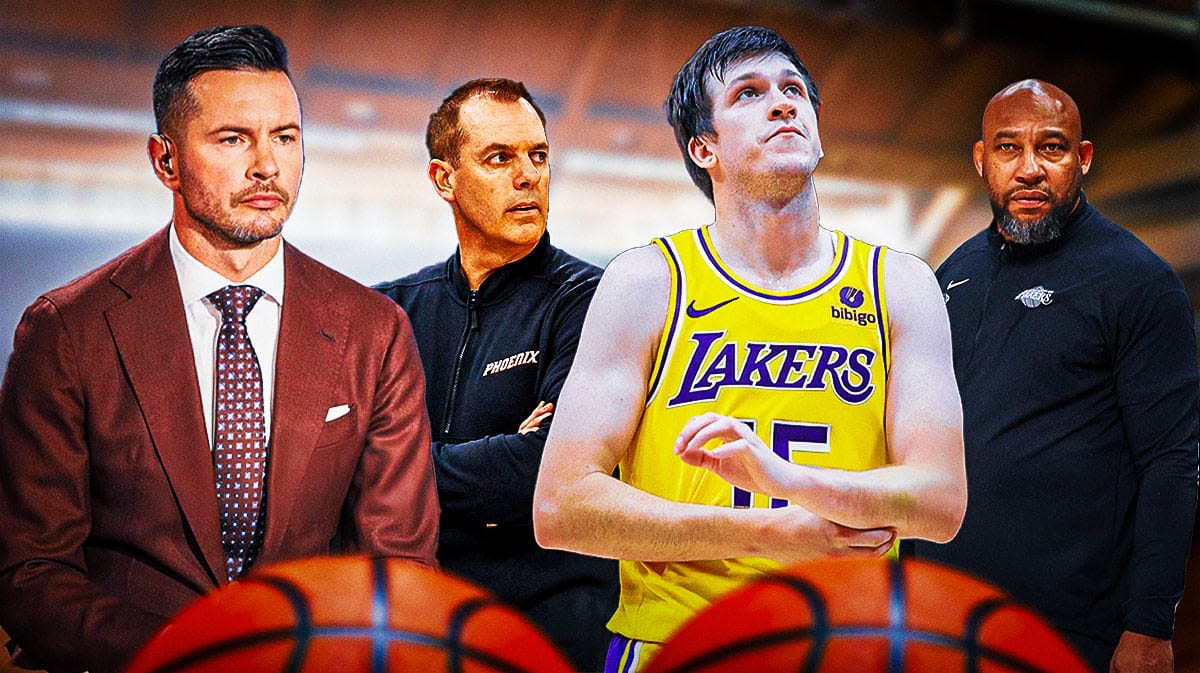 Lakers' Austin Reaves breaks silence on coaching search