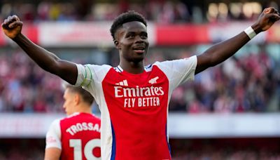 Bukayo Saka: Arsenal's Mikel Arteta hails 'unbelievable' player for taking 'another step up' as Arsenal beat Southampton