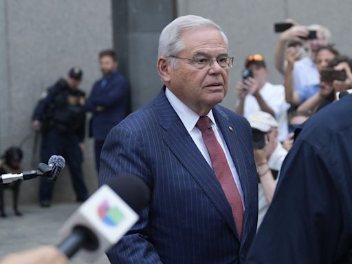 US Sen. Bob Menendez of New Jersey is resigning from office following his corruption conviction