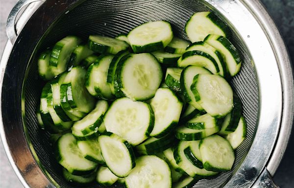 My Grandma's 4-Ingredient Cucumber Salad Is Embarrassingly Simple